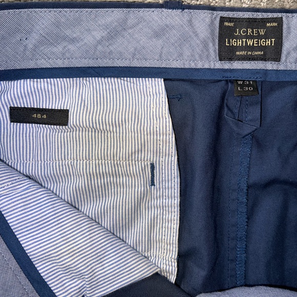 J crew Mens 484 lightweight chinos! 31/30 - Picture 3 of 3